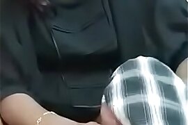 Swathi naidu playing and sucking with cock on bed