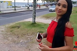 A Novinha Michelly Beatriz Na Praia Do Rio de Janeiro Com Joao O Safado