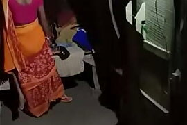 Village Bhabhi Sex with Devar In Night.