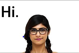 MIA KHALIFA - I Invite You To Check Out A Closeup Of My Perfect Arab Body