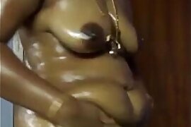 Desi Indian Aunt OiL Dance