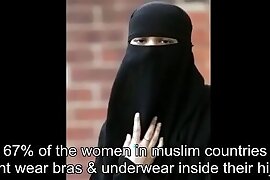 Why muslim women dont wear bra
