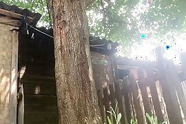 teen virgin pissing outside the house she was very horny