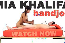 MIA KHALIFA - Arab Goddess Performs Expert Level Handjob On Peter Green