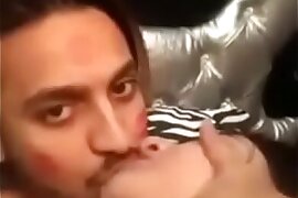 Sania and Abeer self recorded boob press