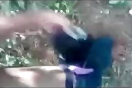 indian college lovers fuck in forest