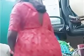 Swathi naidu sexy dress change and getting ready for shoot part -4