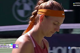 Petra Kvitova vs Maria Sakkari (WTA indian wells 2022)