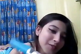 Cute Indian girl undressing and showing boobs